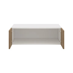 Modernform Cabinet Walnut 36" W X 12" H X 24" D Double Door Wall Cabinet