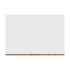 Modernform Cabinet Walnut 36" W X 12" H X 24" D Double Door Wall Cabinet