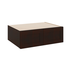 J&K Java Coffee S1 Refrigerator Wall Cabinet - 36" W x 12" H x 27" D