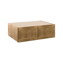 J&K Butterscotch B8 Refrigerator Wall Cabinet - 36" W x 12" H x 27" D