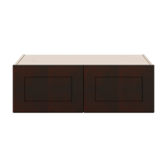 J&K Java Coffee S1 Refrigerator Wall Cabinet - 36" W x 12" H x 27" D