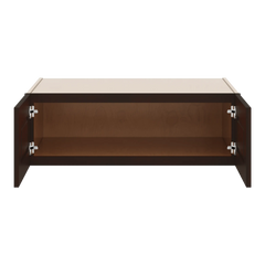 J&K Java Coffee S1 Refrigerator Wall Cabinet - 36" W x 12" H x 27" D