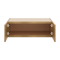 J&K Butterscotch B8 Refrigerator Wall Cabinet - 36" W x 12" H x 27" D