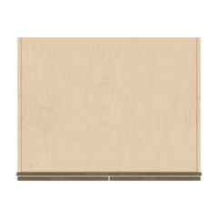J&K Hazel H8 Refrigerator Wall Cabinet - 36" W x 12" H x 27" D