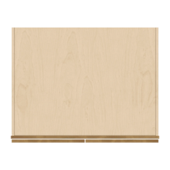 J&K Butterscotch B8 Refrigerator Wall Cabinet - 36" W x 12" H x 27" D