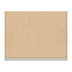 J&K Pebble B6 Refrigerator Wall Cabinet - 36" W x 12" H x 27" D
