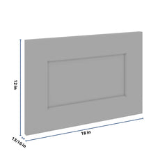 J&K Castle Grey S5 Dummy Door Panel 18" W x 12" H