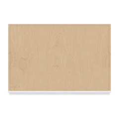 CNC Luxor 5-Piece White 36" W X 12" H X 24" D Double Door Wall Cabinet