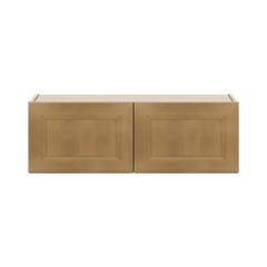 J&K Butterscotch B8 Double Door Wall Cabinet - 36" W x 12" H