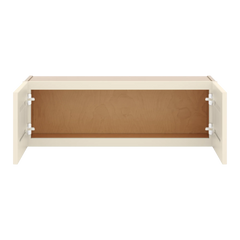 J&K Pearl Glazed H9 Double Door Wall Cabinet - 36" W x 12" H