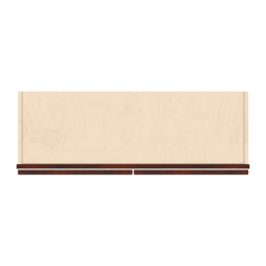 J&K Mahogany J5 Double Door Wall Cabinet - 36" W x 12" H