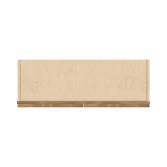 J&K Butterscotch B8 Double Door Wall Cabinet - 36" W x 12" H