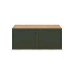 Modernform Cabinet Slim Sage Green 36" W X 15" H X 24" D Double Door Wall Cabinet