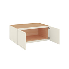 Modernform Cabinet Slim Dove White 36" W X 15" H X 24" D Double Door Wall Cabinet