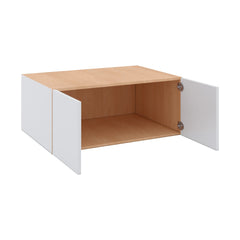 Modernform Cabinet Gloss White 36" W X 15" H X 24" D Double Door Wall Cabinet