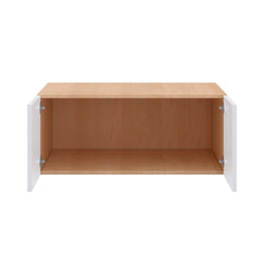 Modernform Cabinet Gloss White 36" W X 15" H X 24" D Double Door Wall Cabinet