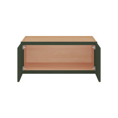 Modernform Cabinet Slim Sage Green 36" W X 15" H X 24" D Double Door Wall Cabinet