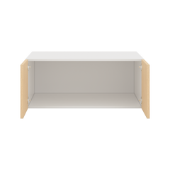 Modernform Cabinet Natural Oak 36" W X 15" H X 24" D Double Door Wall Cabinet