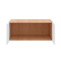 Modernform Cabinet Matte White 36" W X 15" H X 24" D Double Door Wall Cabinet