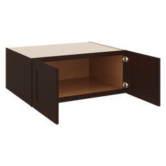 J&K Java Coffee S1 Refrigerator Wall Cabinet - 36" W x 15" H x 27" D