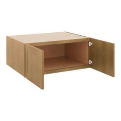 J&K Butterscotch B8 Refrigerator Wall Cabinet - 36" W x 15" H x 27" D