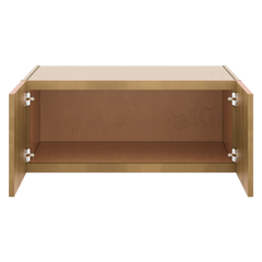 J&K Butterscotch B8 Refrigerator Wall Cabinet - 36" W x 15" H x 27" D