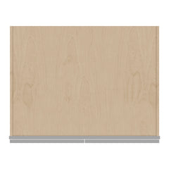 J&K Castle Grey S5 Refrigerator Wall Cabinet - 36" W x 15" H x 27" D