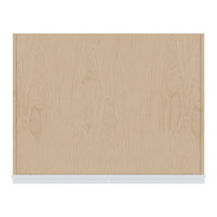 J&K White Shaker S8 Refrigerator Wall Cabinet - 36" W x 15" H x 27" D