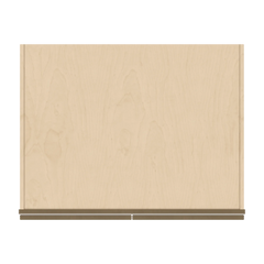 J&K Hazel H8 Refrigerator Wall Cabinet - 36" W x 15" H x 27" D