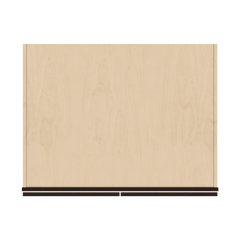 J&K Java Coffee S1 Refrigerator Wall Cabinet - 36" W x 15" H x 27" D