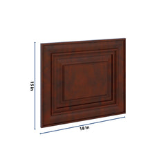 J&K Mahogany J5 Dummy Door Panel 18" W x 15" H