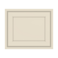 J&K Pearl Glazed H9 Dummy Door Panel 18" W x 15" H