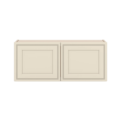 J&K Pearl Glazed H9 Double Door Wall Cabinet - 36" W x 15" H