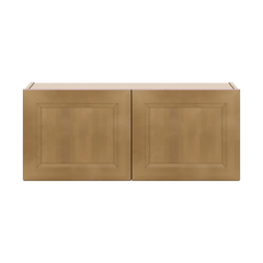 J&K Butterscotch B8 Double Door Wall Cabinet - 36" W x 15" H