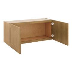 J&K Butterscotch B8 Double Door Wall Cabinet - 36" W x 15" H