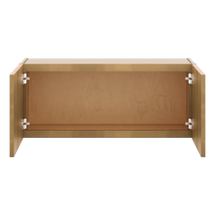 J&K Butterscotch B8 Double Door Wall Cabinet - 36" W x 15" H
