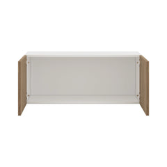 Modernform Cabinet Walnut 36" W X 15" H X 12" D Double Door Wall Cabinet