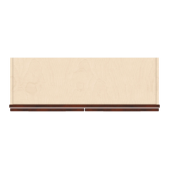 J&K Mahogany J5 Double Door Wall Cabinet - 36" W x 15" H