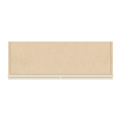 J&K Pearl Glazed H9 Double Door Wall Cabinet - 36" W x 15" H