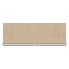 J&K Castle Grey S5 Double Door Wall Cabinet - 36" W x 15" H