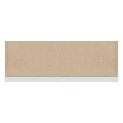 J&K White Shaker S8 Double Door Wall Cabinet - 36" W x 15" H