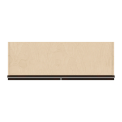 J&K Espresso K8 Double Door Wall Cabinet - 36" W x 15" H