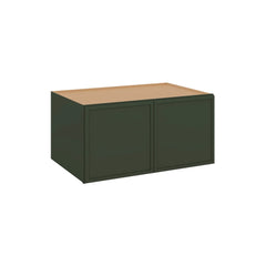 Modernform Cabinet Slim Sage Green 36" W X 18" H X 24" D Double Door Wall Cabinet