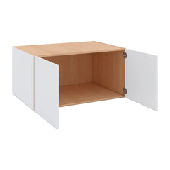 Modernform Cabinet Matte White 36" W X 18" H X 24" D Double Door Wall Cabinet
