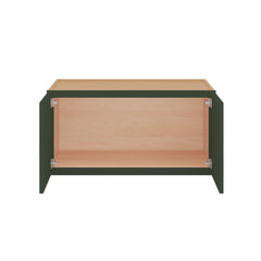 Modernform Cabinet Slim Sage Green 36" W X 18" H X 24" D Double Door Wall Cabinet