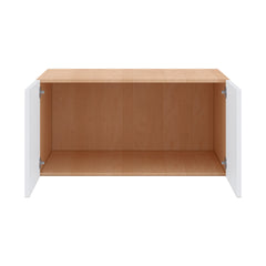 Modernform Cabinet Matte White 36" W X 18" H X 24" D Double Door Wall Cabinet
