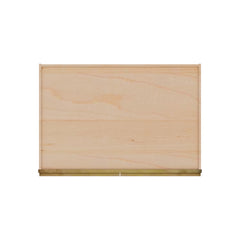 Modernform Cabinet Natural Shaker 36" W X 18" H X 24" D Double Door Wall Cabinet