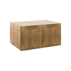 J&K Butterscotch B8 Refrigerator Wall Cabinet - 36" W x 18" H x 27" D
