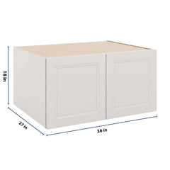 J&K Pure B5 Refrigerator Wall Cabinet - 36" W x 18" H x 27" D
