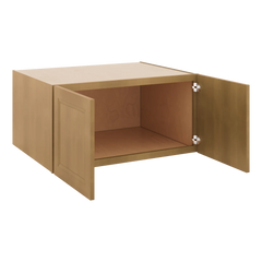 J&K Butterscotch B8 Refrigerator Wall Cabinet - 36" W x 18" H x 27" D